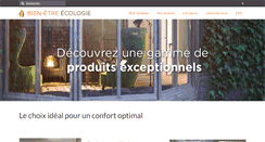 Desktop Screenshot of bienetreecologie.com