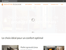 Tablet Screenshot of bienetreecologie.com
